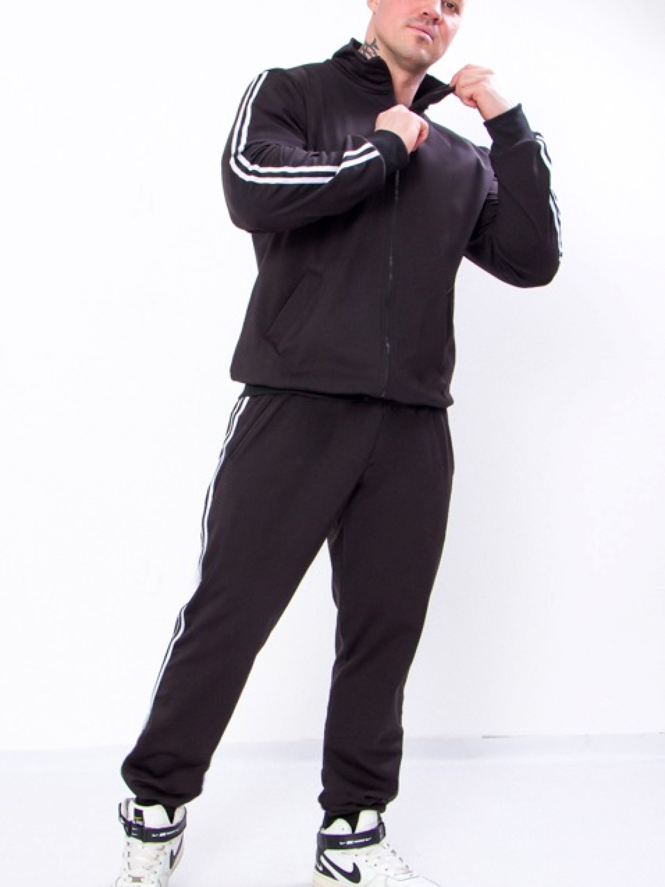 Спортивный костюм Носи своє модель 8179-099-chornij Фото