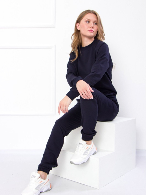 Спортивный костюм Носи своє модель 8226-057-1-chornilxno-sinj Фото