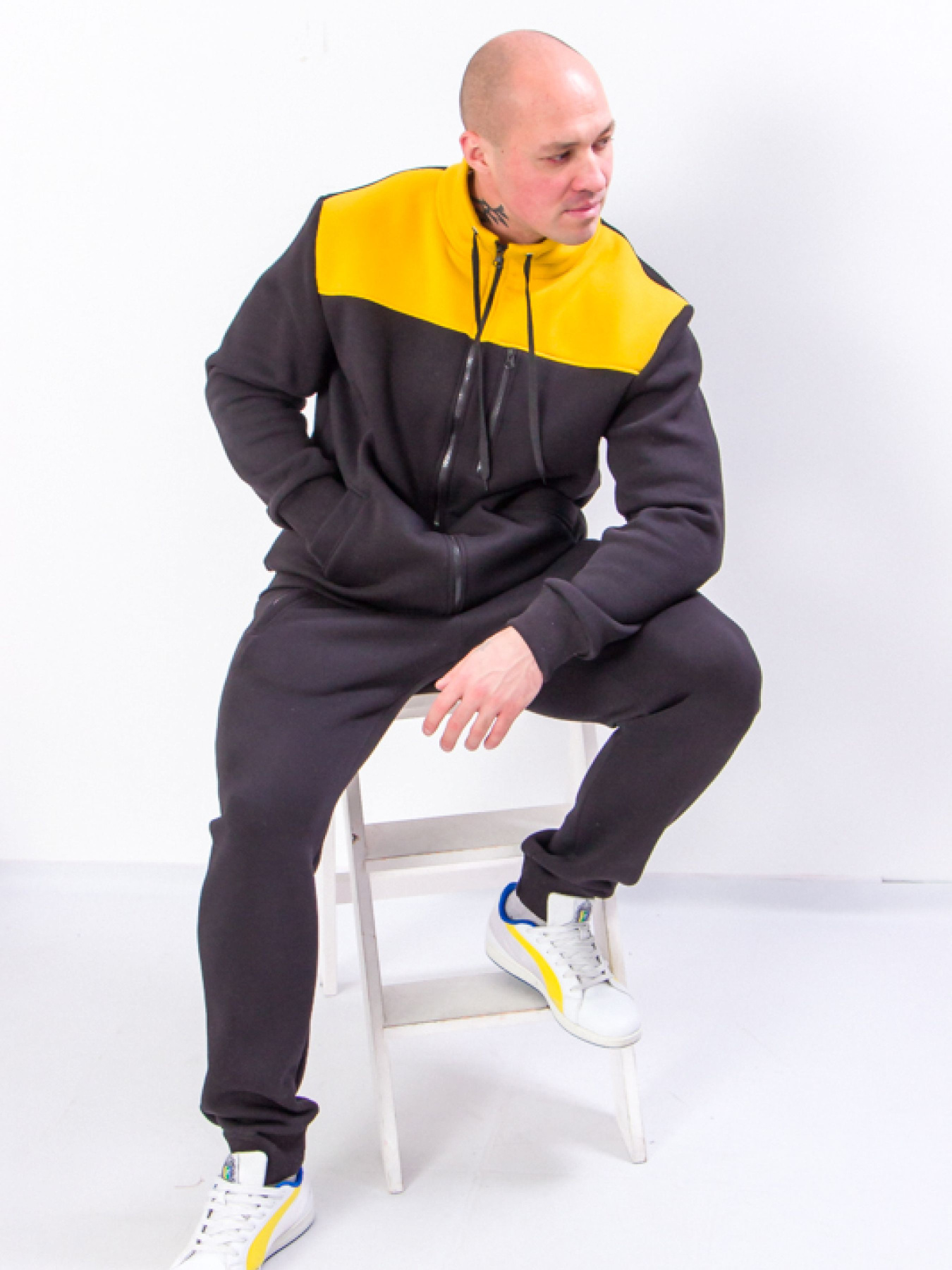 Спортивный костюм Носи своє модель 8250-025-chornij-grchicq Фото