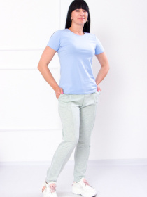 Повседневные штаны Носи своє модель 8282-057-zelenij-melanzh Фото