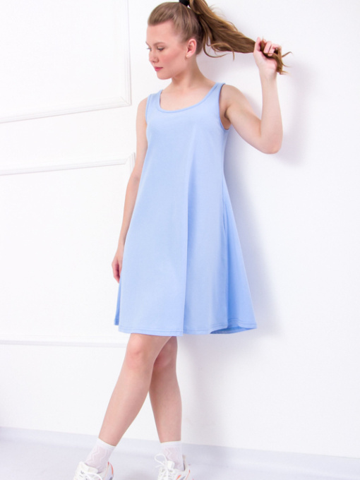 Платье мини Носи своє модель 8283-036-blakitnij Фото