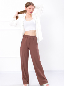 Штани палаццо Носи своє модель 8293-103-korichnevij Фото