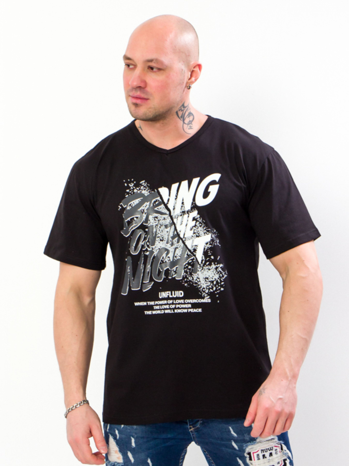 Футболка Носи своє модель 8299-001-33-chornij-nadpisi Футболка Носи своє модель 8299-001-33-chornij-nadpisi Фото