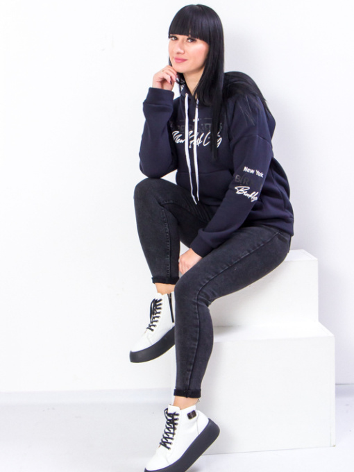 Худі Носи своє модель 8303-025-33-chornilxno-sinj-nyc Фото