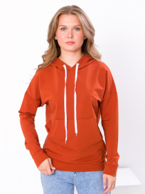 Худи Носи своє модель 8303-057-kirpichnij Фото