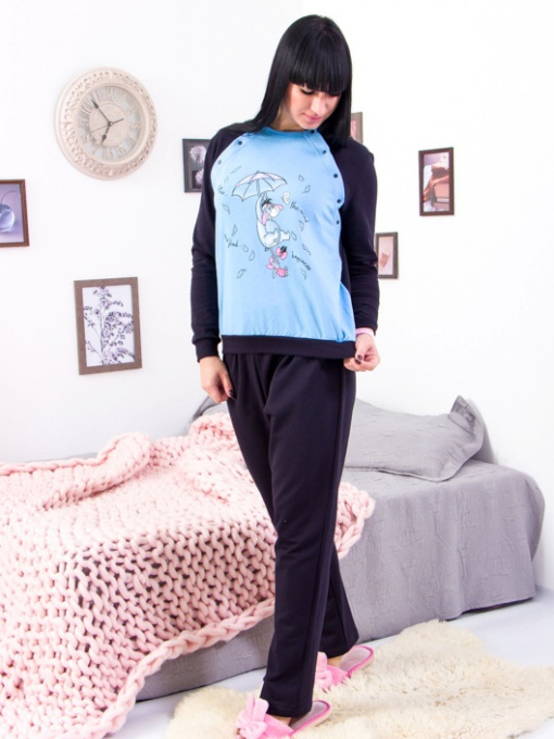 Пижама Носи своє модель 8306-023-33-blakitnij-mulxt Фото