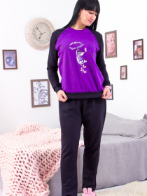 Пижама Носи своє модель 8306-023-33-foletovij-mulxt Фото