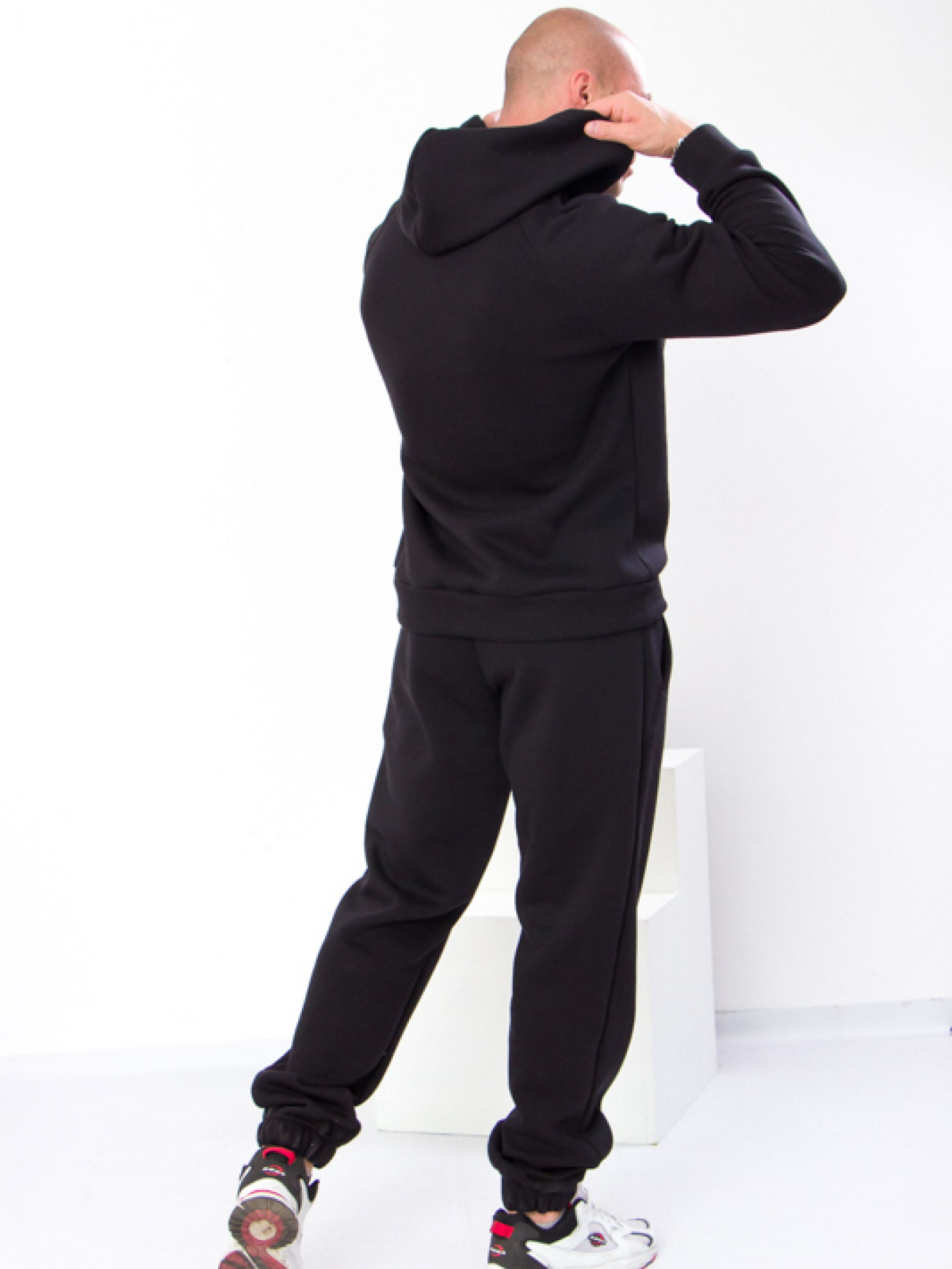 Спортивный костюм Носи своє модель 8311-025-chornij Фото