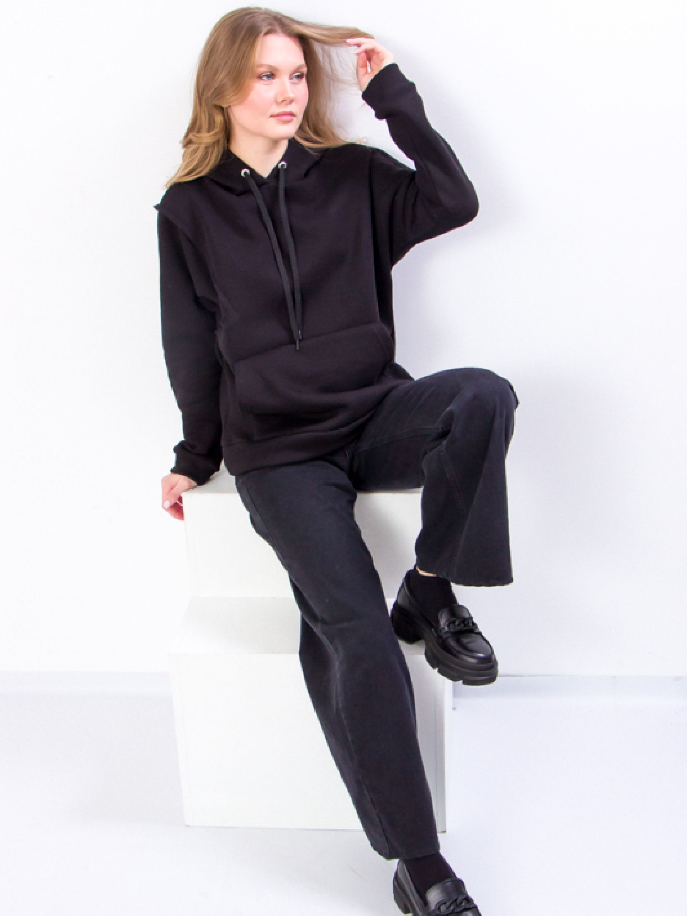 Худи Носи своє модель 8316-025-chornij Фото