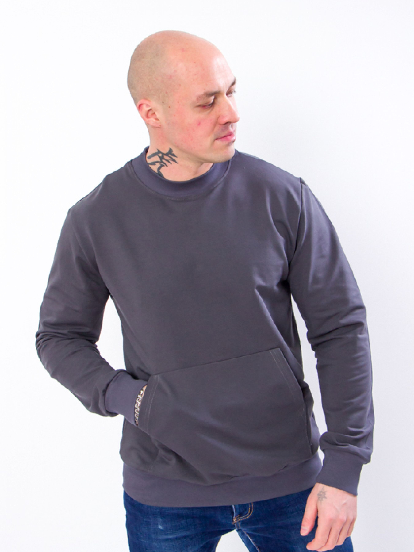 Свитшот Носи своє модель 8327-057-temnij-graft Фото