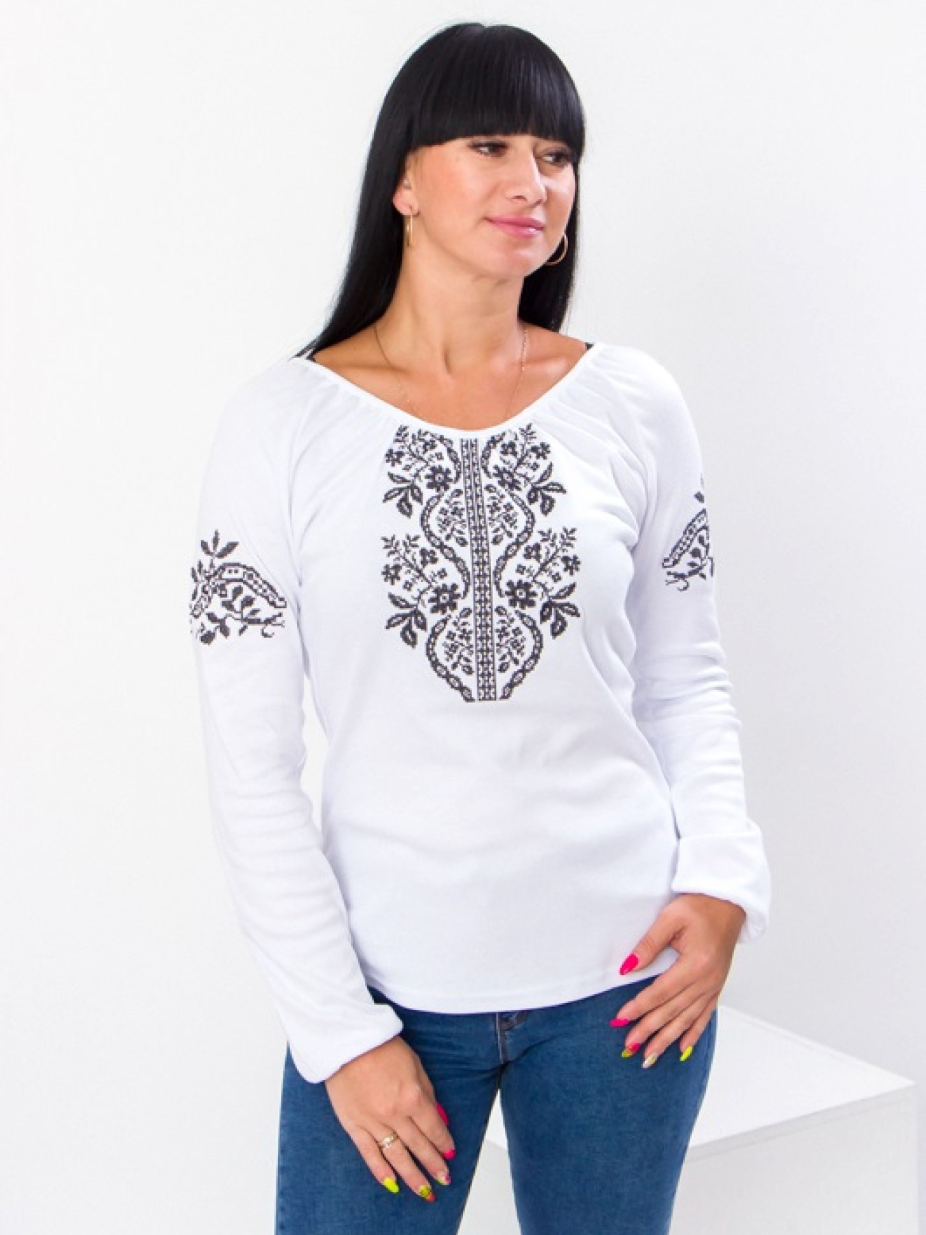 Вишита сорочка Носи своє Модель 8607-038-22-1-chornij Фото