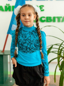 Блуза Носи своє модель 9267-036-33-blakitnij Фото