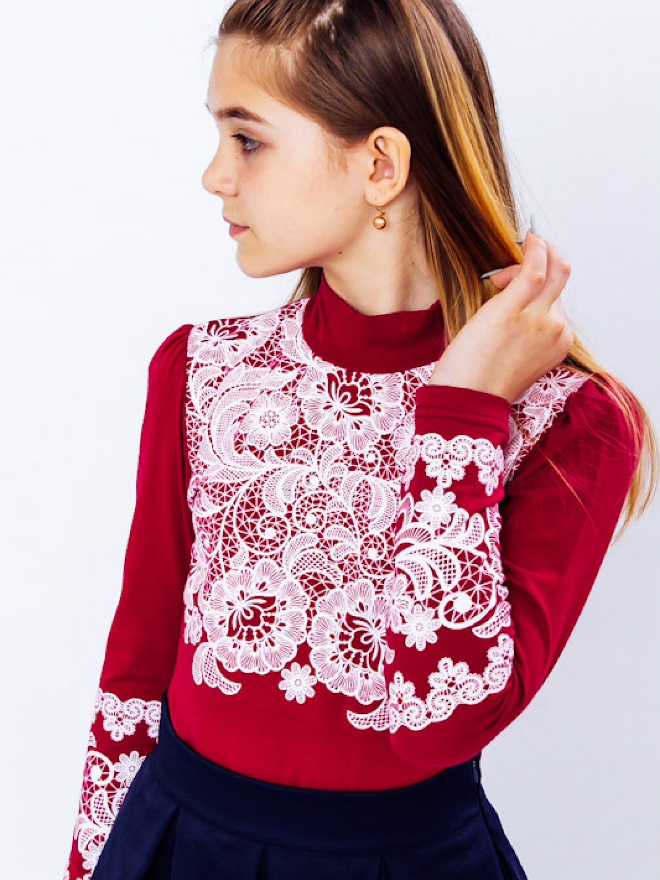 Блуза Носи своє модель 9267-036-33-bordovij Фото