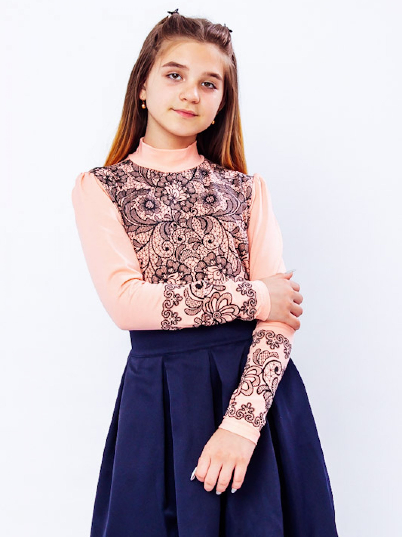 Блуза Носи своє модель 9267-036-33-persik Фото