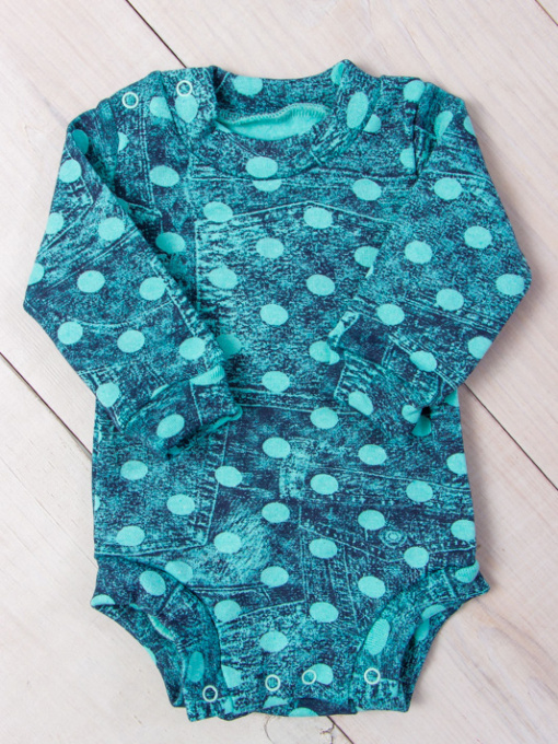 Боди для младенцев Носи своє модель 9511-063-5-goroh-mentol Фото