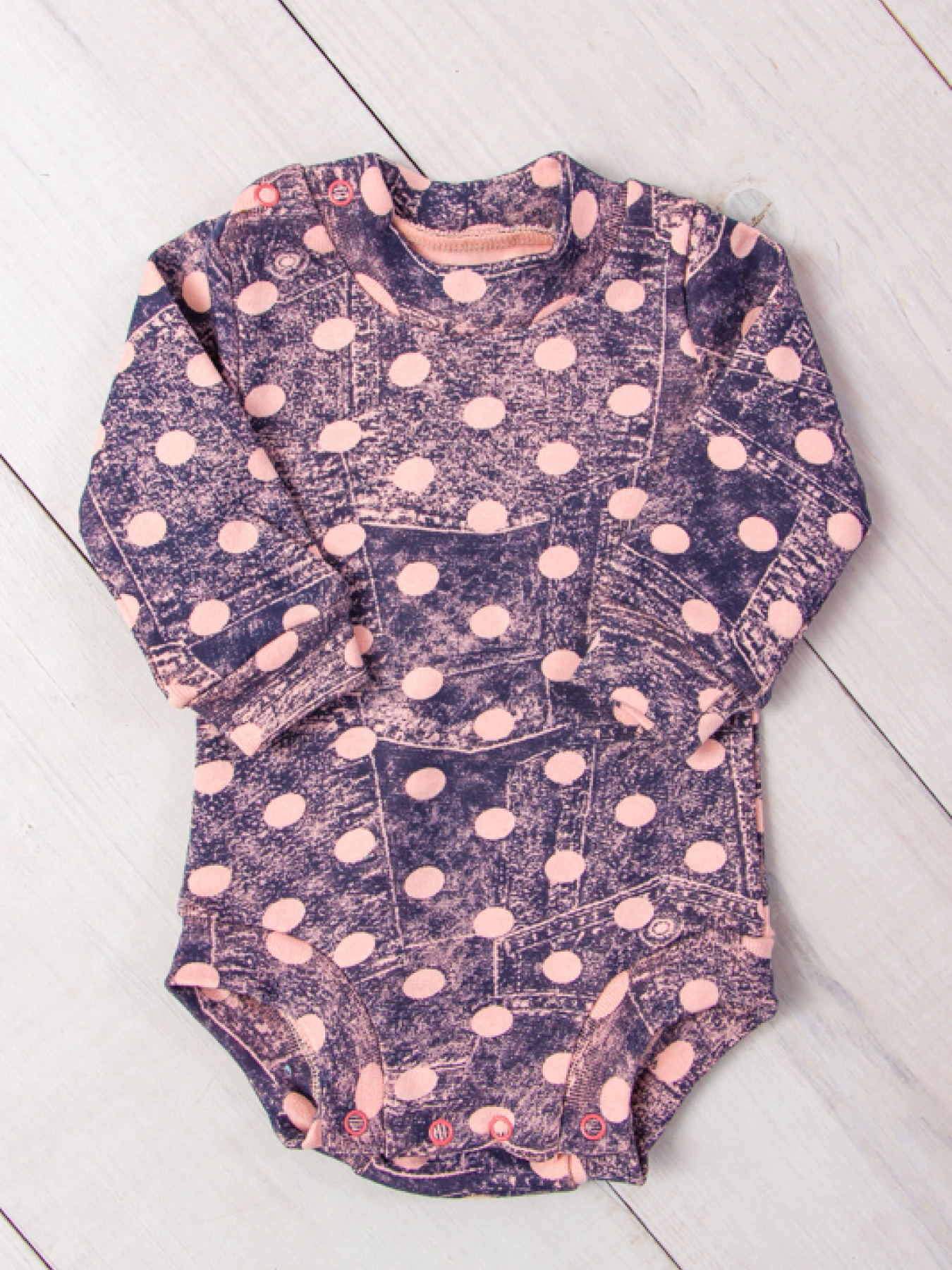 Боди для младенцев Носи своє модель 9511-063-5-goroh-persik Фото