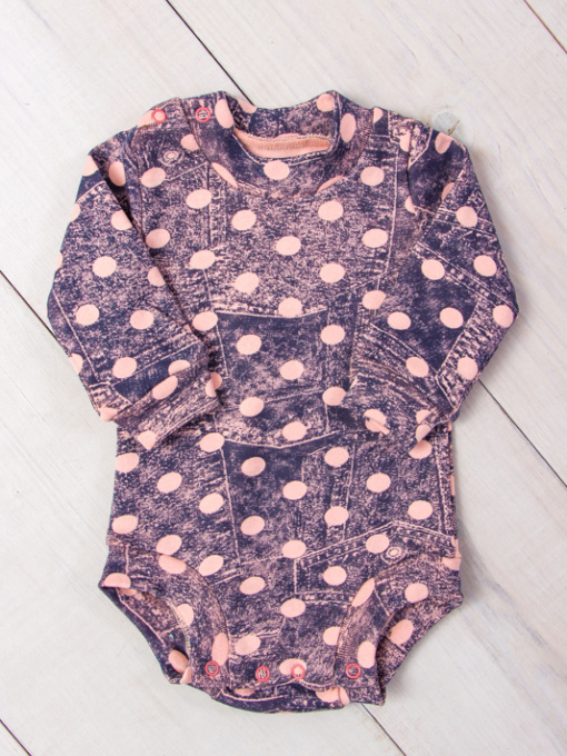 Боді для немовлят Носи своє модель 9511-063-5-goroh-persik Фото