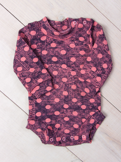 Боді для немовлят Носи своє модель 9511-063-5-goroh-pudra Фото