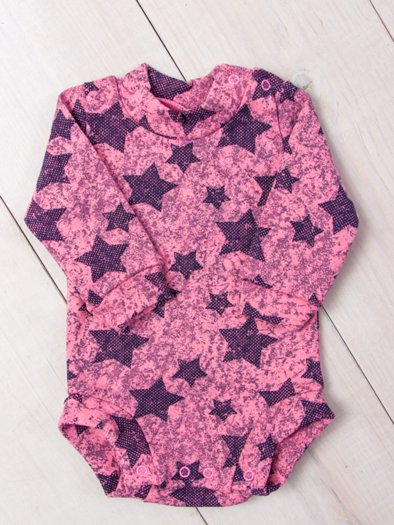 Боди для младенцев Носи своє модель 9511-063-5-marmur-rozhevij-zrki Фото