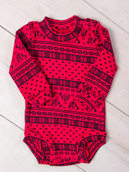 Боди для младенцев Носи своє модель 9511-063-5-mnn-chervonij-serdechka Фото