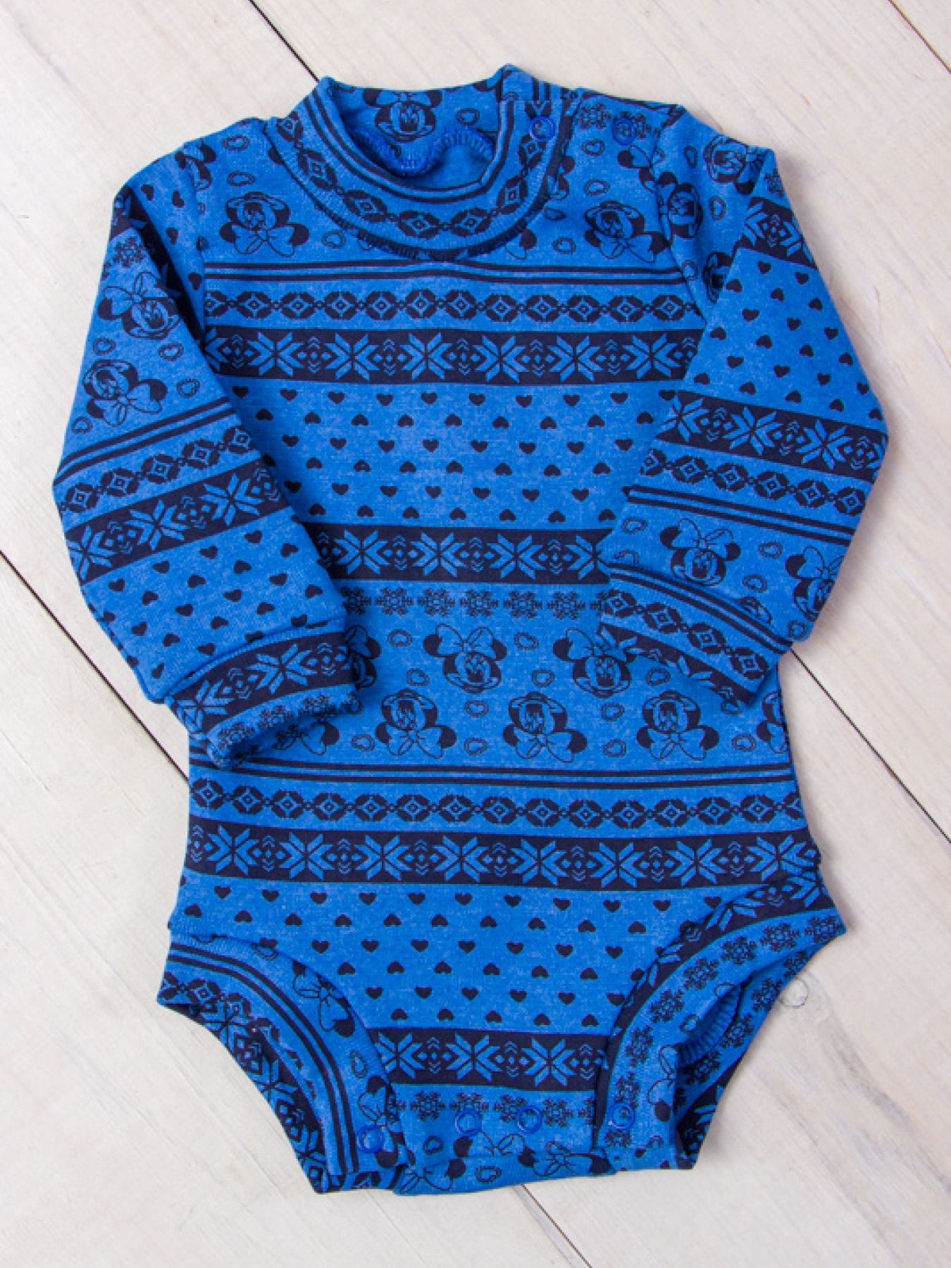 Боди для младенцев Носи своє модель 9511-063-5-mnn-dzhins-serdechka Фото