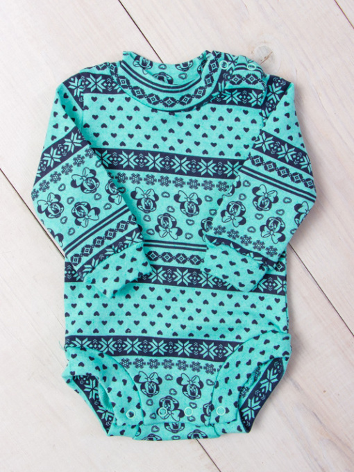 Боди для младенцев Носи своє модель 9511-063-5-mnn-mentol-serdechka Фото