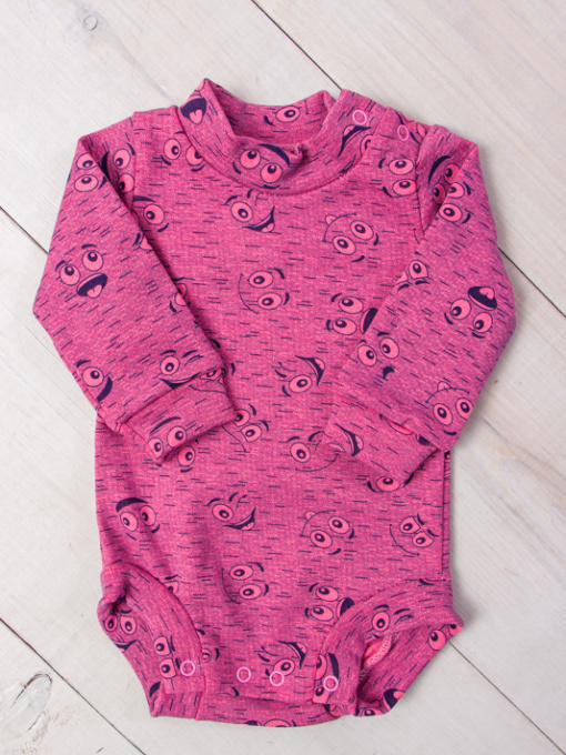 Боди для младенцев Носи своє модель 9511-063-5-smajl-rozhevij Фото