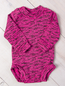 Боді для немовлят Носи своє модель 9511-063-5-temno-rozhevij-melanzh Фото