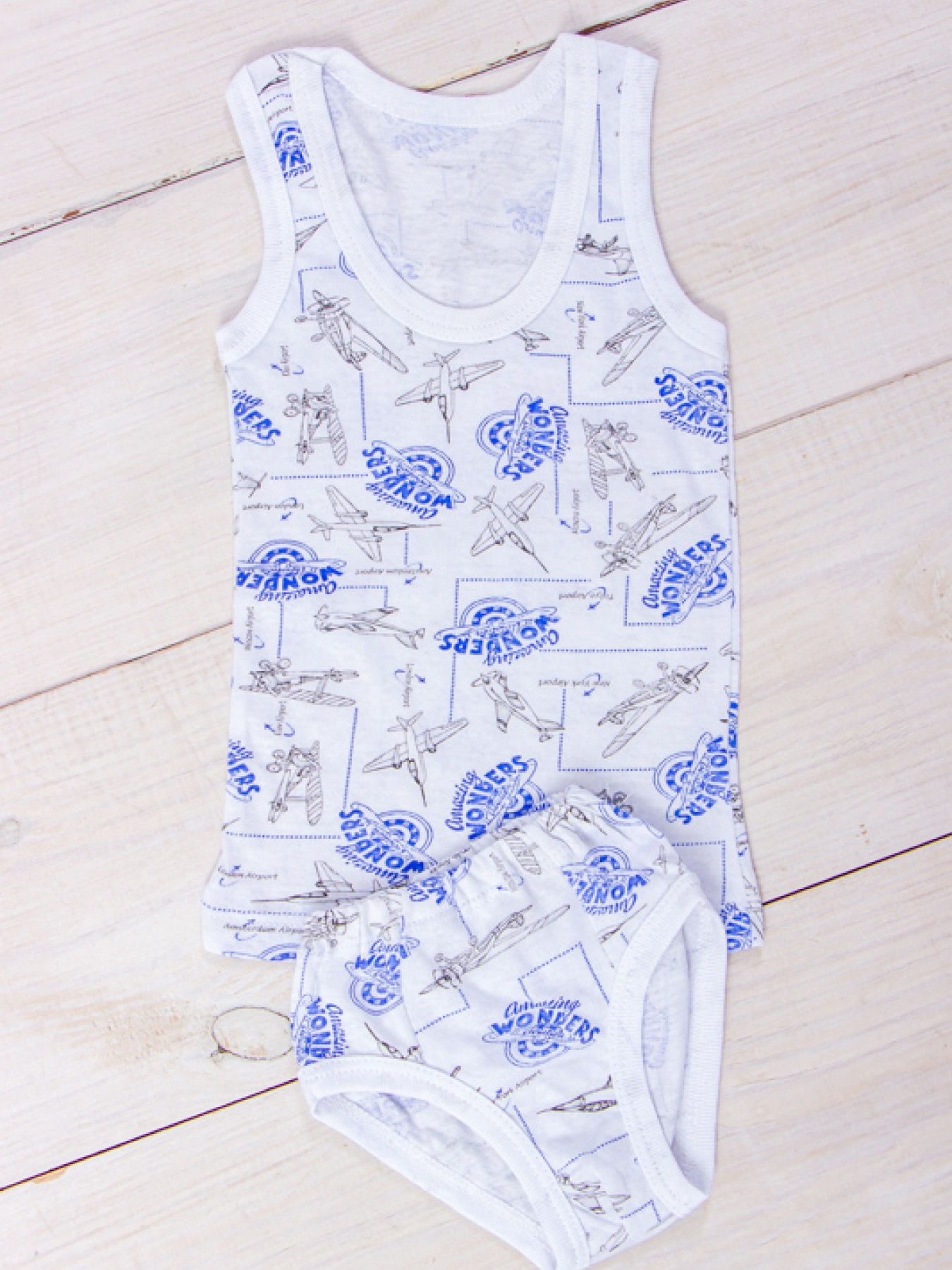 Комплект белья Носи своє модель 9688-002V-ltachki-dzhins Фото