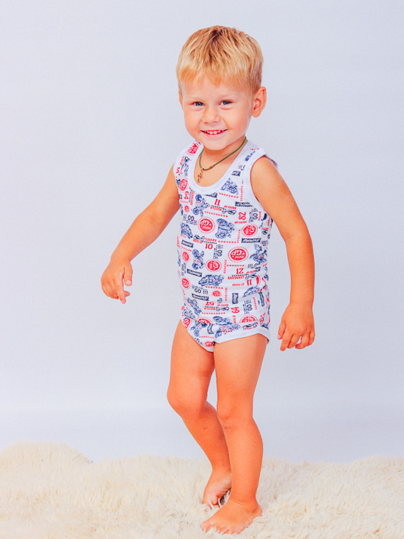 Комплект білизни Носи своє модель 9688-002V-moto-chervonij Фото