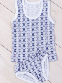 Комплект белья Носи своє модель 9688-002V-ornament-srij Фото