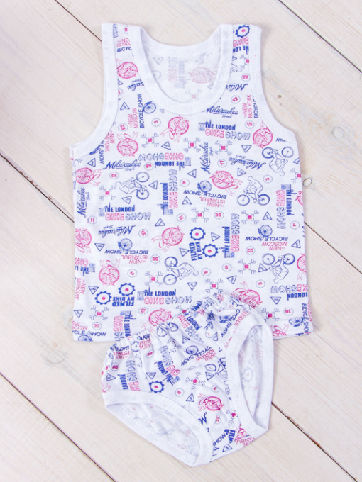 Комплект белья Носи своє модель 9688-002V-velosiped-bordo Фото