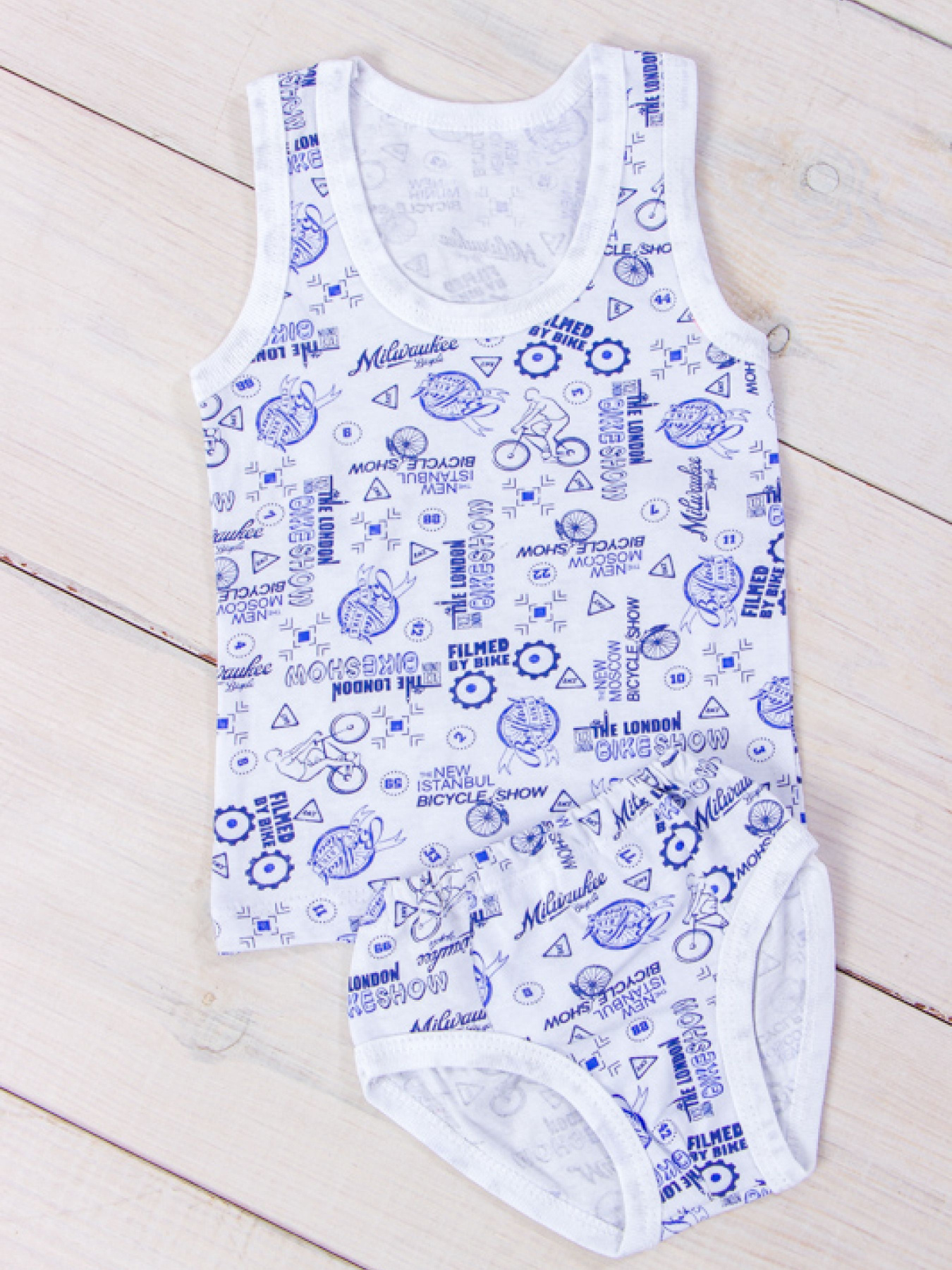 Комплект белья Носи своє модель 9688-002V-velosiped-sinj Фото