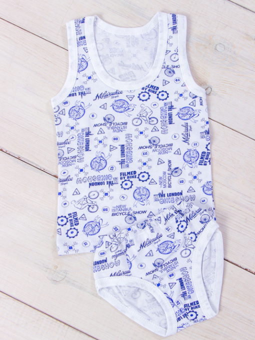 Комплект белья Носи своє модель 9688-002V-velosiped-sinj Фото