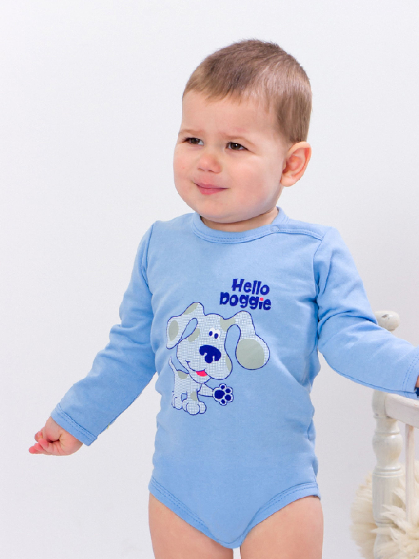 Боди для младенцев Носи своє модель 5010-023-33-4-blakitnij-pesik Фото