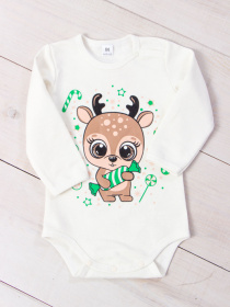 Боди для младенцев Носи своє модель 5010-023-33-5-molochnij-olenq Фото