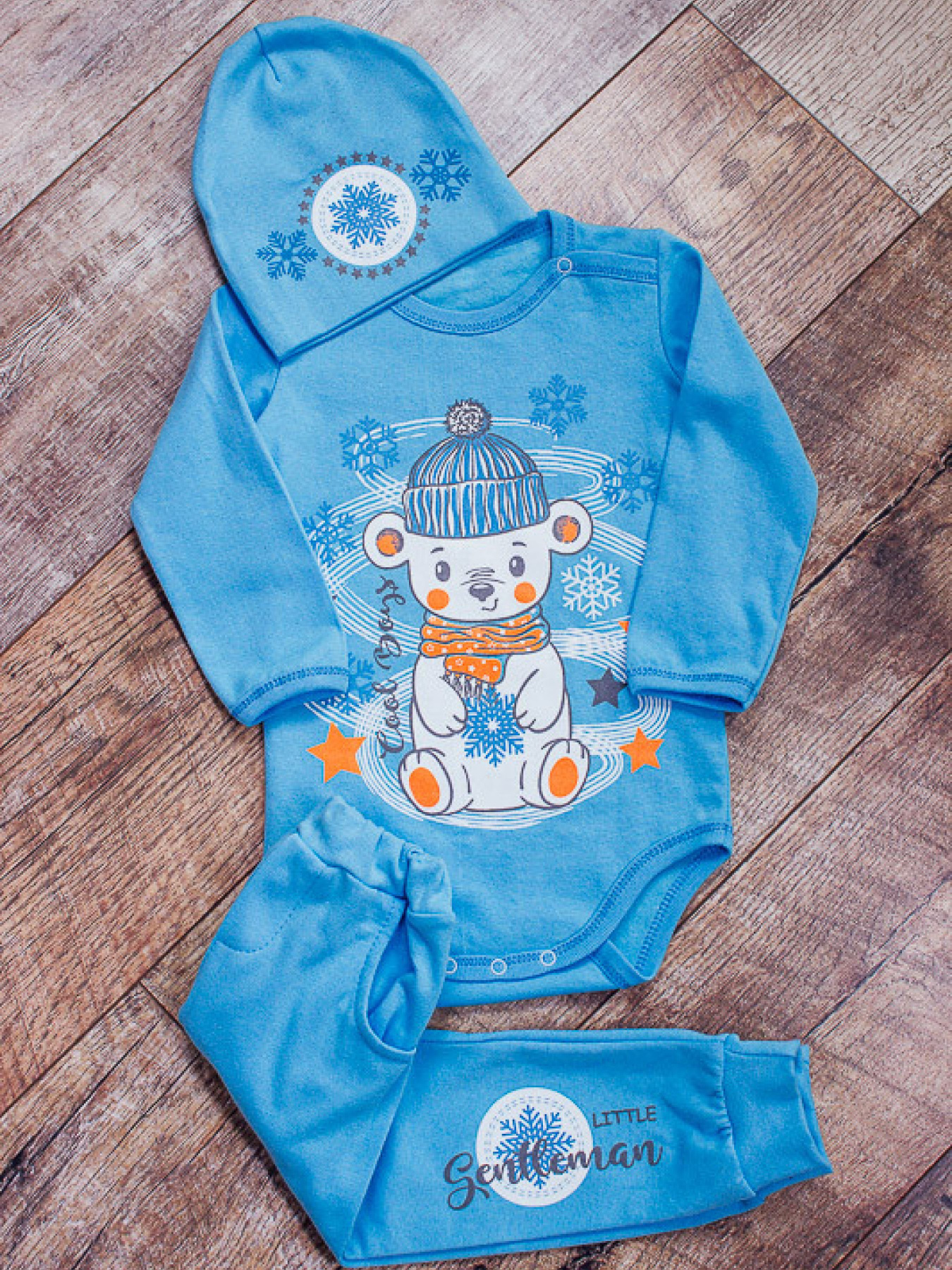 Комплект для младенцев Носи своє модель 5052-023-33-4-blakitnij-vedmedik Фото