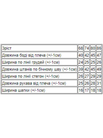 Комплект для немовлят Носи своє модель 5052-023-33-4-blakitnij-vedmedik Фото