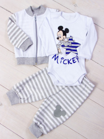 Комплект для младенцев Носи своє модель 5055-016-33-4-smuzhka-srij-blij Фото