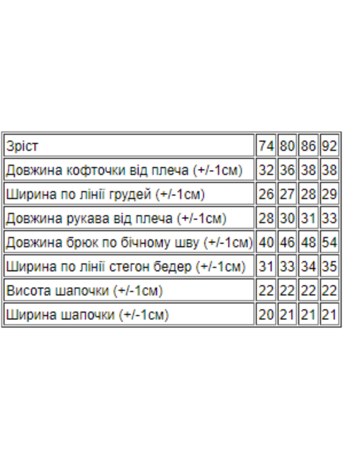Комплект для немовлят Носи своє модель 5064-4-tigr Фото