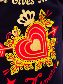 Платье мини Носи своє модель 6004-023-33-1-chornilxno-sinj Фото