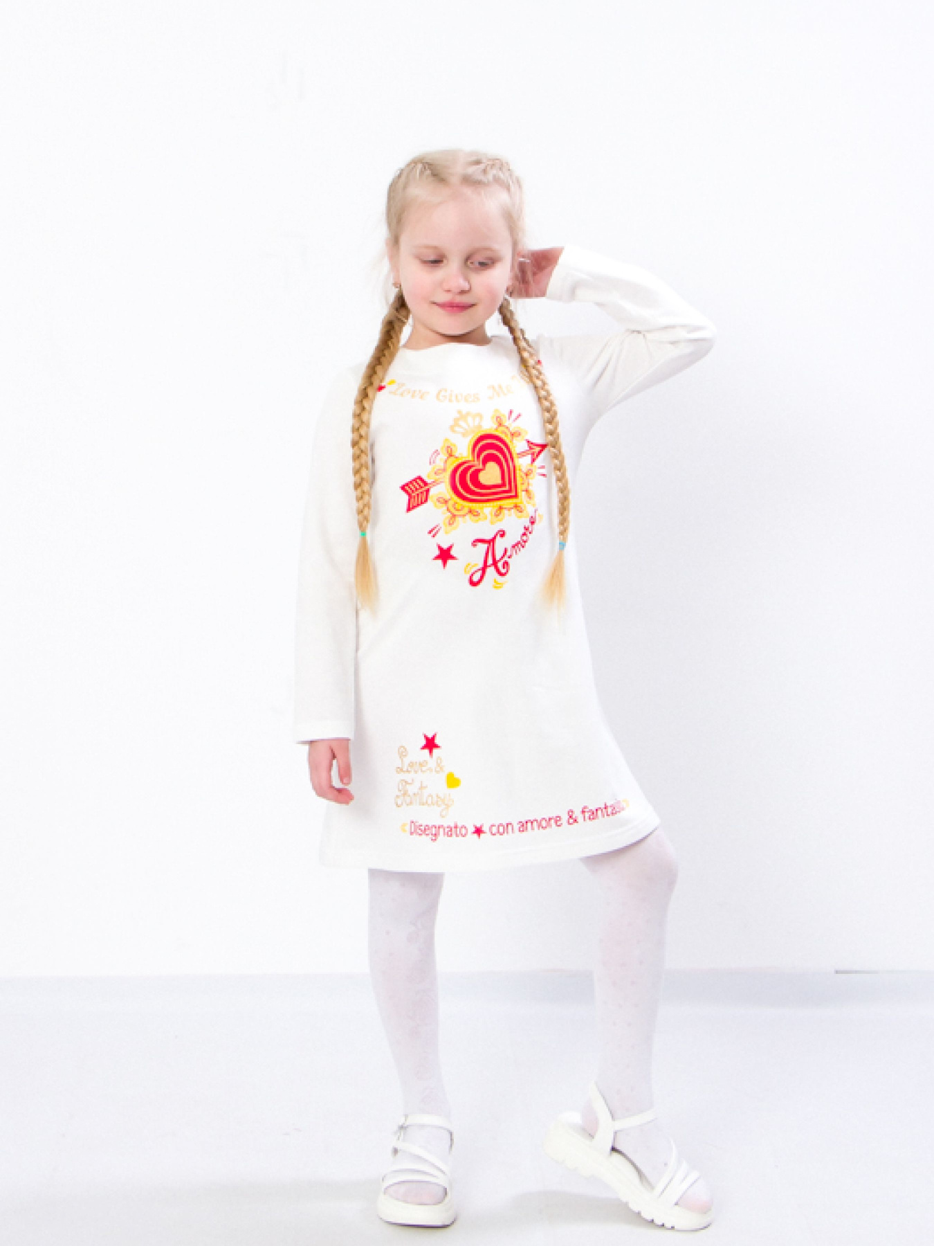 Платье мини Носи своє модель 6004-023-33-1-molochnij Фото