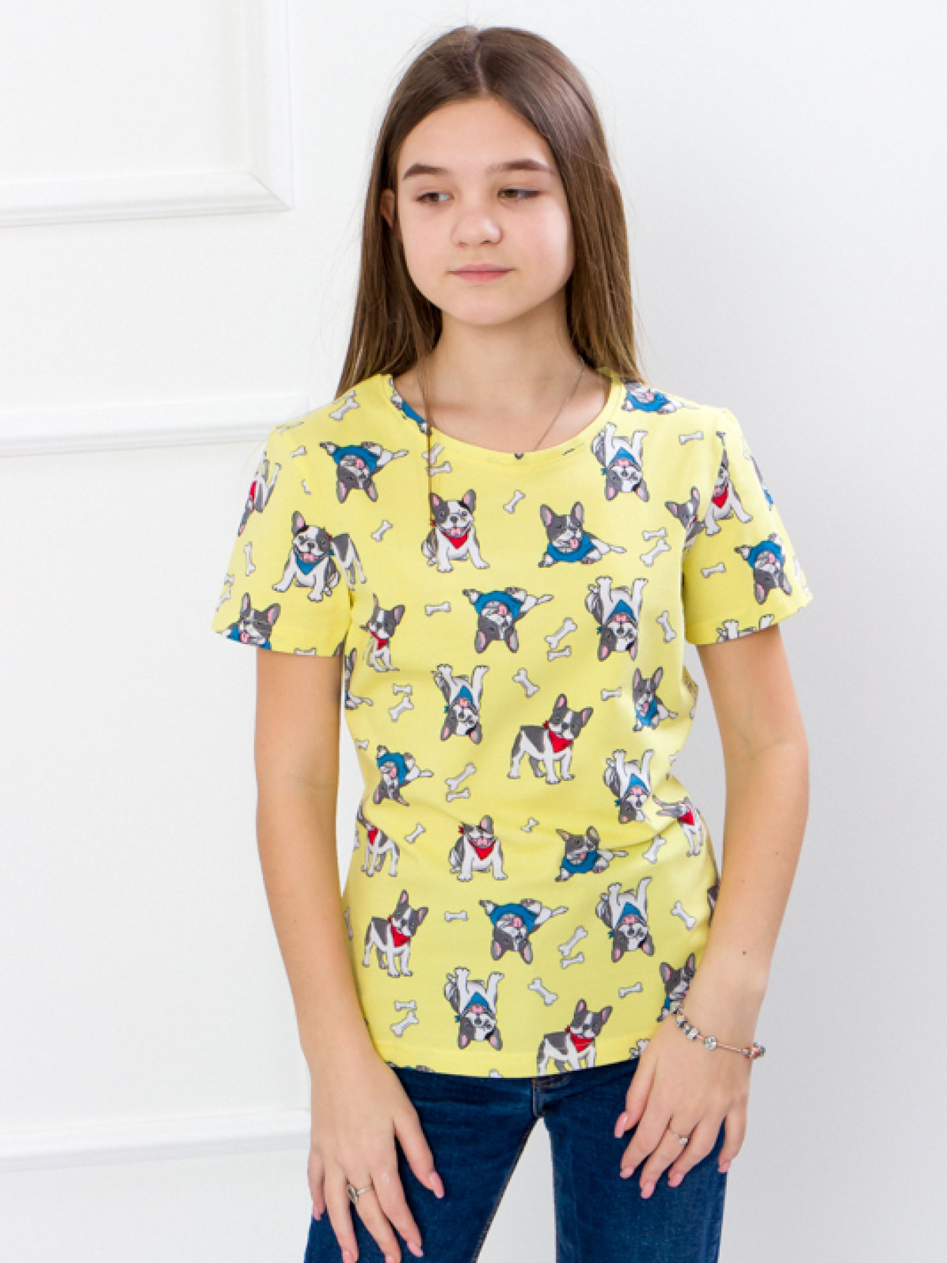 Футболка Носи своє модель 6012-043-3-pesiki-limon Фото