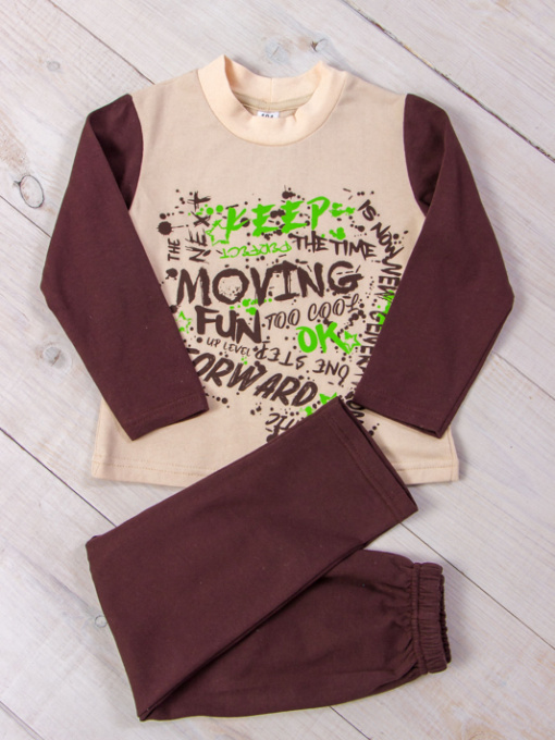 Пижама Носи своє модель 6076-023-33-4-bezh-korichnevij Фото