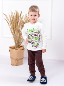 Пижама Носи своє модель 6076-023-33-4-molochnij-korichnevij Фото