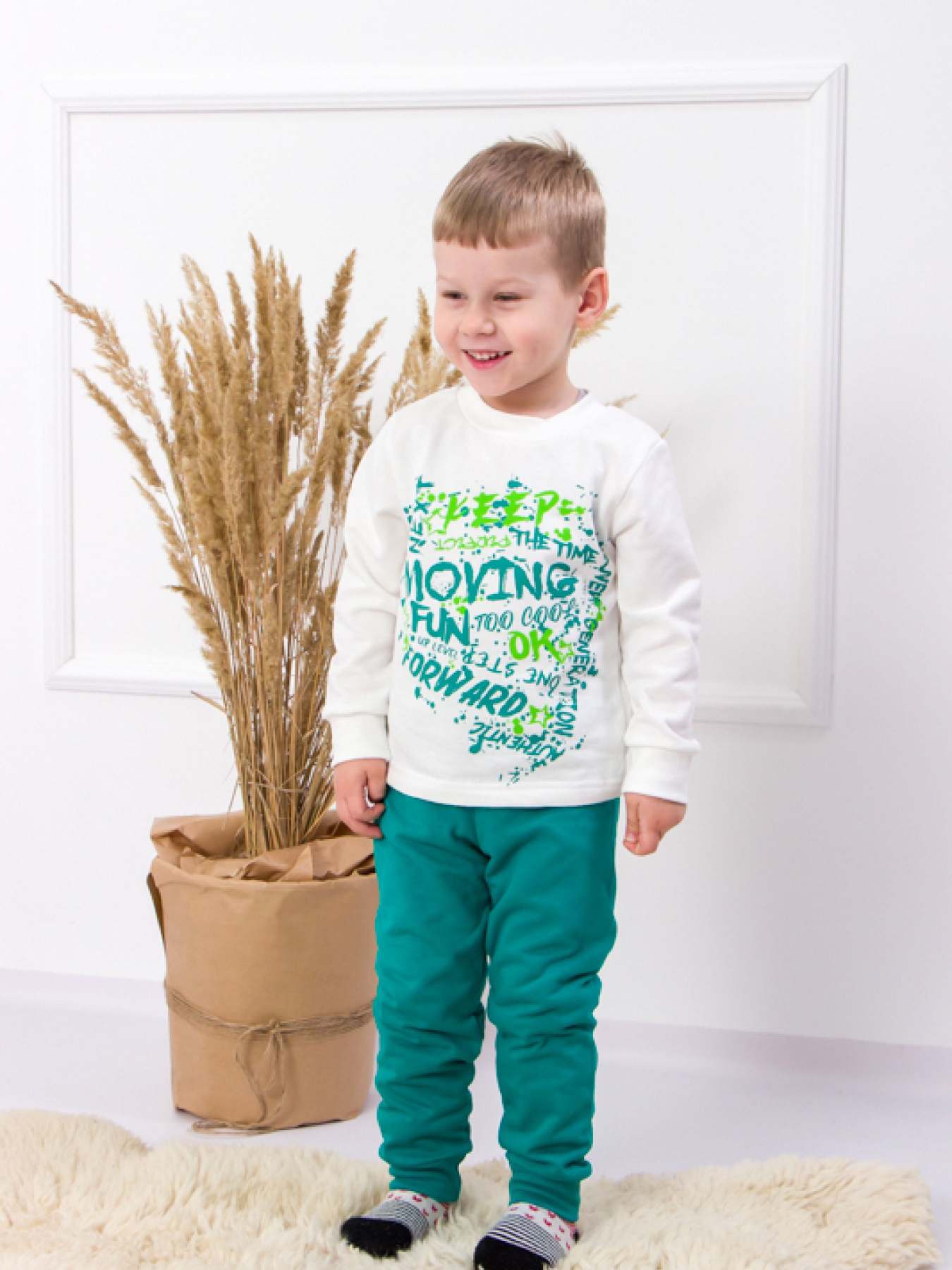 Пижама Носи своє модель 6076-023-33-4-molochnij-morsxka-hvilq Пижама Носи своє модель 6076-023-33-4-molochnij-morsxka-hvilq Фото