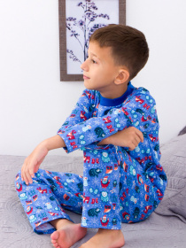 Пижама Носи своє модель 6076-zimova-kazka-sinj Фото