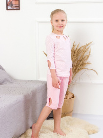 Піжама Носи своє модель 6078-002-listochki-rozhevij Фото