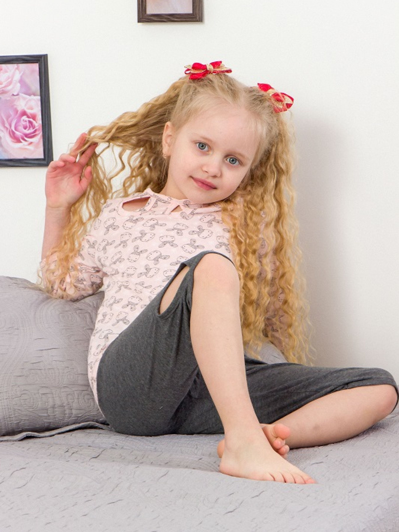 Пижама Носи своє модель 6078-002-zajka-persik Фото