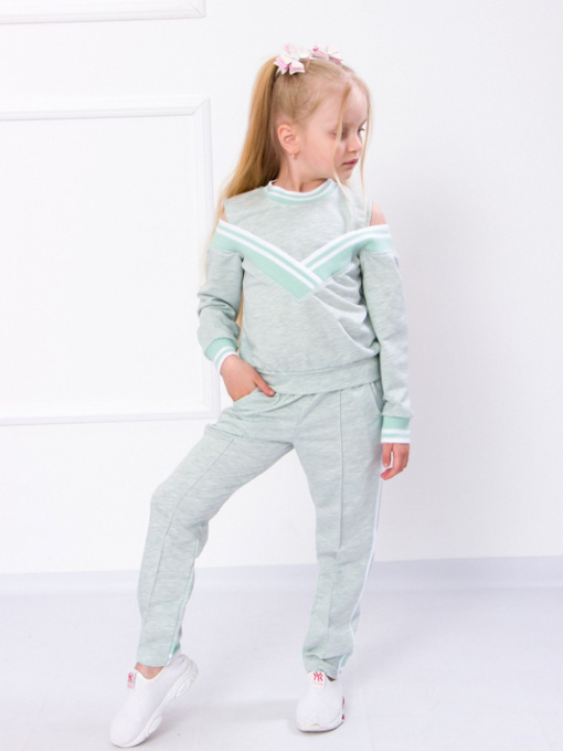 Спортивный костюм Носи своє модель 6273-057-1-zelenij-melanzh Фото